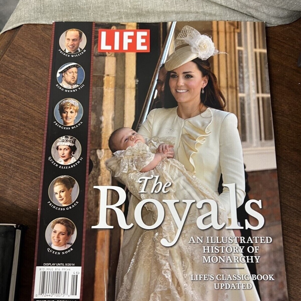 Life Magazine "The Royals, An Illustrated History of Monarchy", 2014